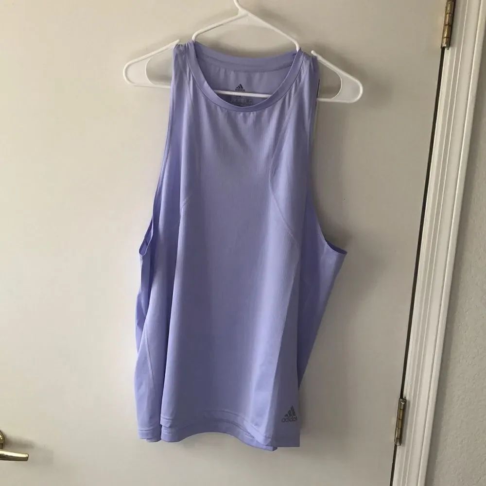 Adidas Primegreen Running Tank Size XL NWT Violet Tone